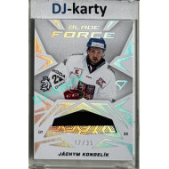 2025 Sportzoo Hokejové ČESKO #BF-JK Jáchym Kondelík Blade Force 17/35