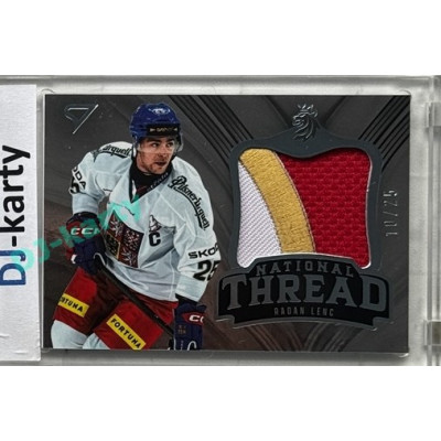 2025 Sportzoo Hokejové ČESKO #NT-RL Radan Lenc National Thread Patch 10/25