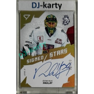 2025 Sportzoo Hokejové ČESKO #SL2-DP Dominik Pavlát Signed Stars Level 2 06/20