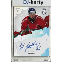 2025 Sportzoo Hokejové ČESKO #SL1-MJ Martin Jandus Signed Stars Level 1 13/35