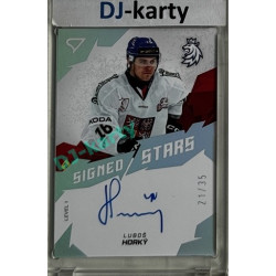 2025 Sportzoo Hokejové ČESKO #SL1-LH Luboš Horký Signed Stars Level 1 21/35
