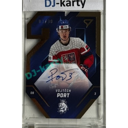 2025 Sportzoo Hokejové ČESKO #TES-VP Vojtěch Port Team 20 Auto 03/30