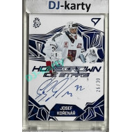 2025 Sportzoo Hokejové ČESKO #HSS-JK Josef Kořenář Homegrown Ice Stars Blue Auto 26/30
