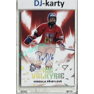 2025 Sportzoo Hokejové ČESKO #IVS-VP Vendula Přibylová Ice Valkyrie Auto 21/49