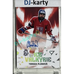 2025 Sportzoo Hokejové ČESKO #IVS-PO Tereza Plosová Ice Valkyrie Auto 48/49