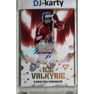 2025 Sportzoo Hokejové ČESKO #IVS-KK Karolína Kosinová Ice Valkyrie Auto 15/49