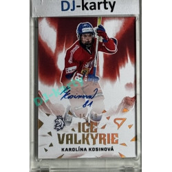 2025 Sportzoo Hokejové ČESKO #IVS-KK Karolína Kosinová Ice Valkyrie Auto 15/49