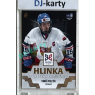 2024/25 LC Repre serie 1 #HGC-12 Tomáš Poletín Hlinka Gretzky Cup 2024 Gold 1of1