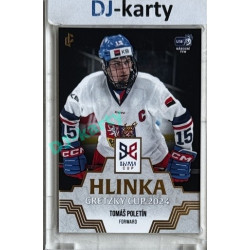 2024/25 LC Repre serie 1 #HGC-12 Tomáš Poletín Hlinka Gretzky Cup 2024 Gold 1of1