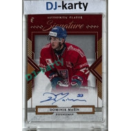 2024/25 LC Repre serie 1 #AS-MAŠ Dominik Mašín Authentic Player Signature Red xx/12