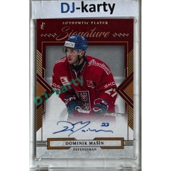 2024/25 LC Repre serie 1 #AS-MAŠ Dominik Mašín Authentic Player Signature Red xx/12