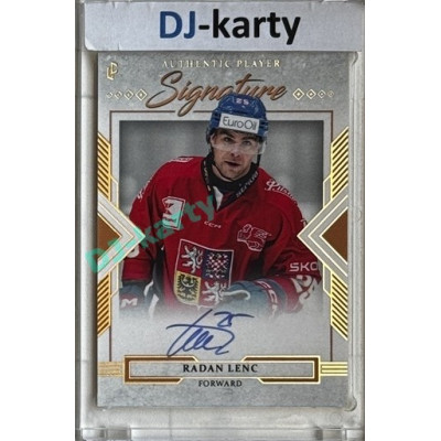 2024/25 LC Repre serie 1 #AS-LEN Radan Lenc Authentic Player Signature White xx/22