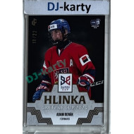 2024/25 LC Repre serie 1 #HGC-14 Adam Benák Hlinka Gretzky Cup 2024 Platinum xx/22