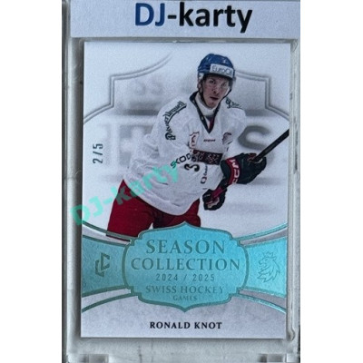 2024/25 LC Repre serie 1 #SHG-02 Ronald Knot Season Collection Swiss Hockey Games 2024 Turquoise 2/5