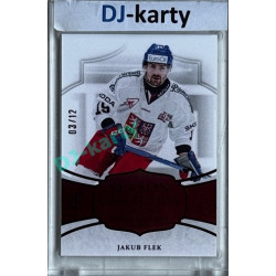 2024/25 LC Repre serie 1 #SHG-15 Jakub Flek Season Collection Swiss Hockey Games 2024 Red xx/12