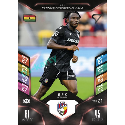 2025/26 Sportzoo Chance Liga DUEL #028 PRINCE KWABENA ADU