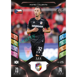 2025/26 Sportzoo Chance Liga DUEL #027 MATĚJ VALENTA