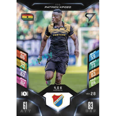 2025/26 Sportzoo Chance Liga DUEL #035 PATRICK KPOZO