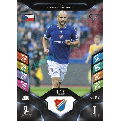 2025/26 Sportzoo Chance Liga DUEL #036 DAVID LISCHKA