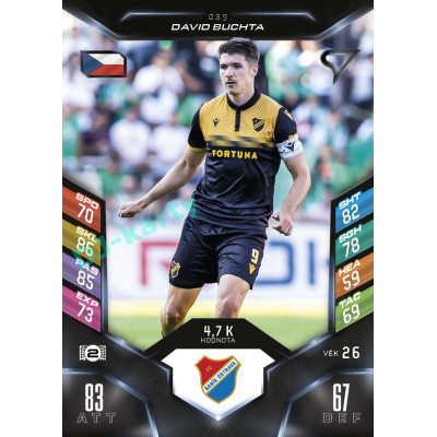 2025/26 Sportzoo Chance Liga DUEL #039 DAVID BUCHTA