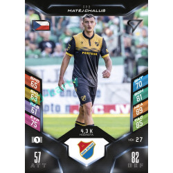 2025/26 Sportzoo Chance Liga DUEL #033 MATĚJ CHALUŠ