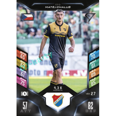 2025/26 Sportzoo Chance Liga DUEL #033 MATĚJ CHALUŠ