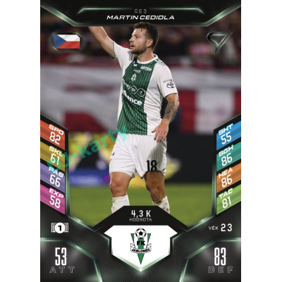 2025/26 Sportzoo Chance Liga DUEL #063 MARTIN CEDIDLA