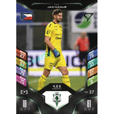 2025/26 Sportzoo Chance Liga DUEL #062 JAN HANUŠ
