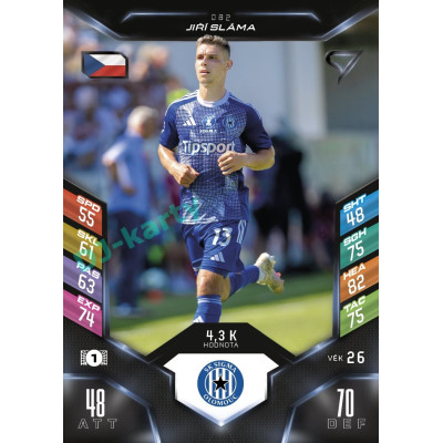 2025/26 Sportzoo Chance Liga DUEL #082 JIŘÍ SLÁMA