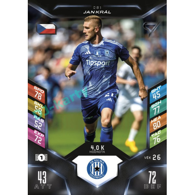 2025/26 Sportzoo Chance Liga DUEL #081 JAN KRÁL