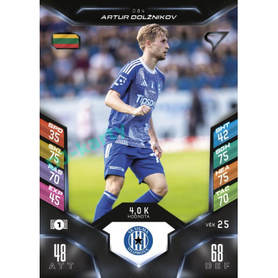 2025/26 Sportzoo Chance Liga DUEL #084 ARTUR DOLŽNIKOV
