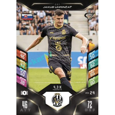 2025/26 Sportzoo Chance Liga DUEL #097 JAKUB UHRINČAŤ