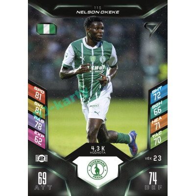2025/26 Sportzoo Chance Liga DUEL #115 NELSON OKEKE
