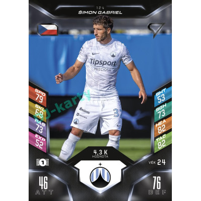 2025/26 Sportzoo Chance Liga DUEL #124 ŠIMON GABRIEL