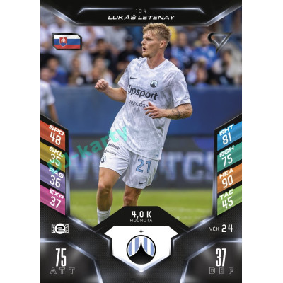 2025/26 Sportzoo Chance Liga DUEL #134 LUKÁŠ LETENAY