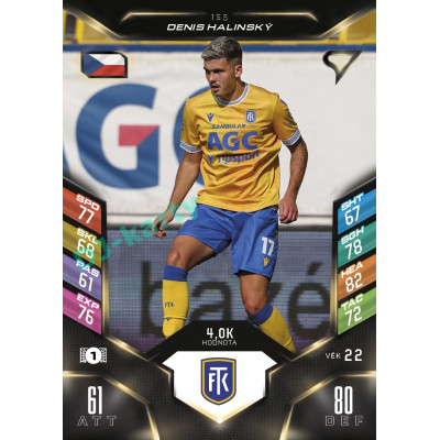 2025/26 Sportzoo Chance Liga DUEL #155 DENIS HALINSKÝ