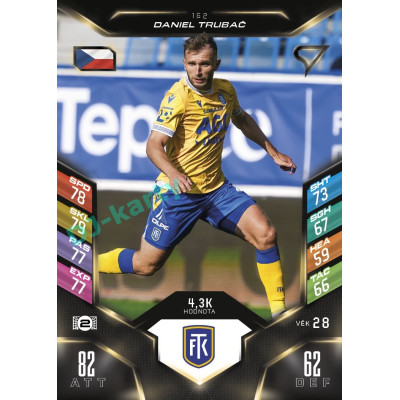 2025/26 Sportzoo Chance Liga DUEL #162 DANIEL TRUBAČ
