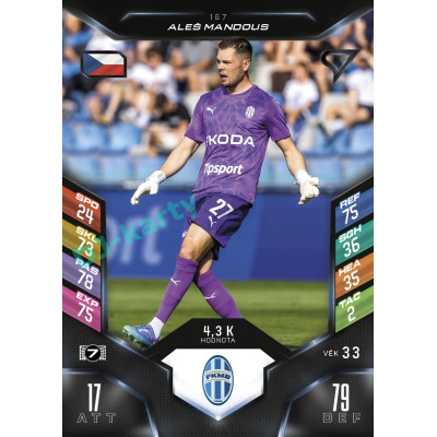 2025/26 Sportzoo Chance Liga DUEL #167 ALEŠ MANDOUS