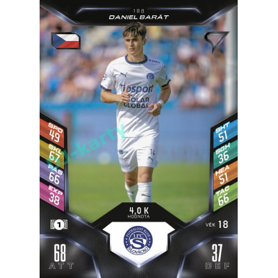 2025/26 Sportzoo Chance Liga DUEL #188 DANIEL BARÁT