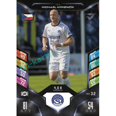 2025/26 Sportzoo Chance Liga DUEL #194 MICHAEL KRMENČÍK