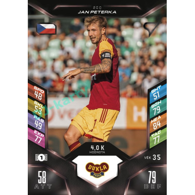 2025/26 Sportzoo Chance Liga DUEL #200 JAN PETERKA