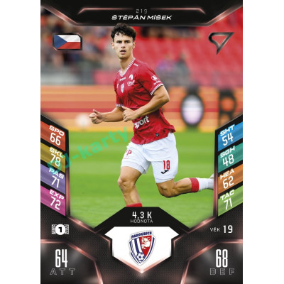2025/26 Sportzoo Chance Liga DUEL #219 ŠTĚPÁN MÍŠEK