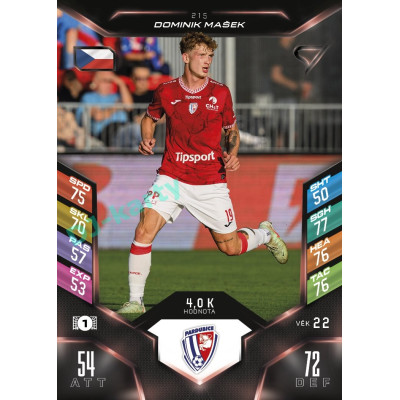 2025/26 Sportzoo Chance Liga DUEL #215 DOMINIK MAŠEK