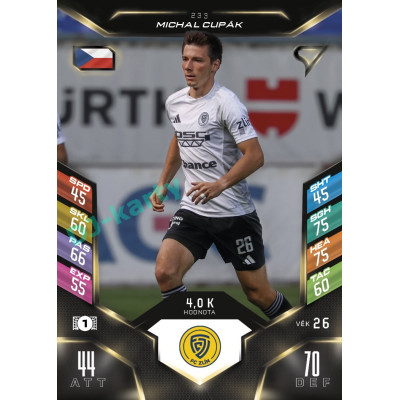 2025/26 Sportzoo Chance Liga DUEL #233 MICHAL CUPÁK