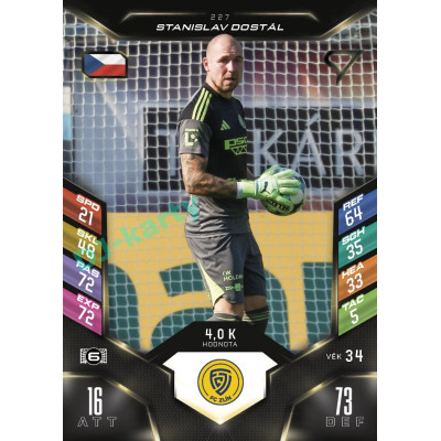 2025/26 Sportzoo Chance Liga DUEL #227 STANISLAV DOSTÁL