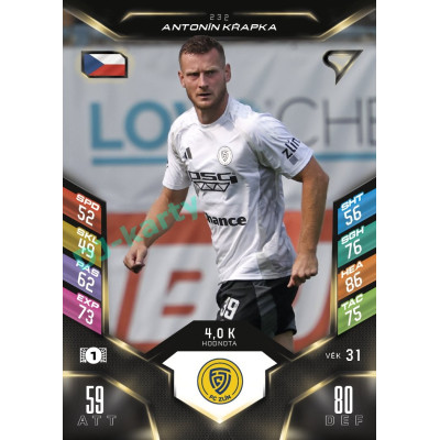 2025/26 Sportzoo Chance Liga DUEL #232 ANTONÍN KŘAPKA