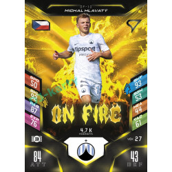 2025/26 Sportzoo Chance Liga DUEL #OF-10 MICHAL HLAVATÝ On Fire