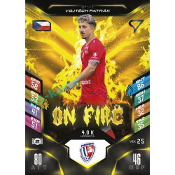 2025/26 Sportzoo Chance Liga DUEL #OF-17 VOJTĚCH PATRÁK On Fire