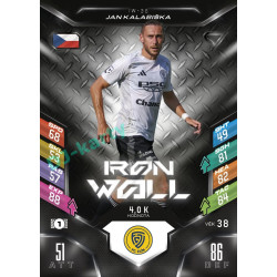 2025/26 Sportzoo Chance Liga DUEL #IW-36 JAN KALABIŠKA Iron Wall