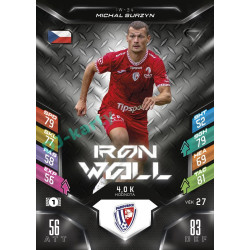2025/26 Sportzoo Chance Liga DUEL #IW-34 MICHAL SURZYN Iron Wall